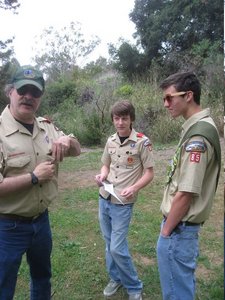 Asst Scoutmaster Neil, Scout Neil, Eagle Malcolm