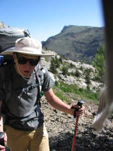 Neil enjoying that thin air